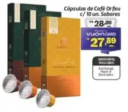 Comper Cápsulas de Café Orfeu Sabores oferta