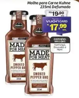 Comper Molho para Carne Kuhne Defumado oferta