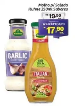 Comper Molho p/ Salada Kuhne Sabores oferta