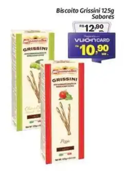 Comper Biscoito Grissini Sabores oferta