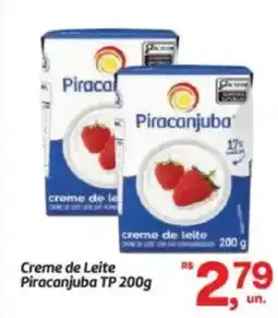 Fort Atacadista Creme de Leite Piracanjuba TP oferta