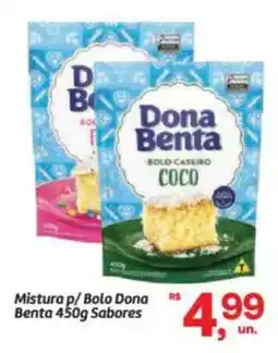 Fort Atacadista Mistura p/ Bolo Dona Benta Sabores oferta