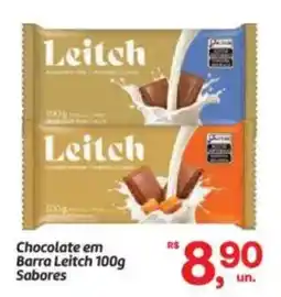 Fort Atacadista Chocolate em Barra Leitch Sabores oferta