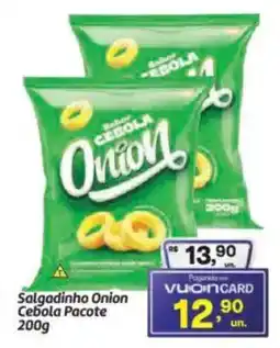 Fort Atacadista Salgadinho Onion Cebola Pacote oferta