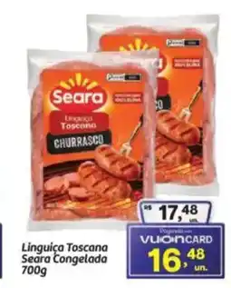Fort Atacadista Linguiça Toscana Seara Congelada oferta
