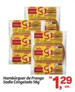 Fort Atacadista Hambúrguer de Frango Sadia Congelado oferta