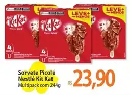 Atacadão Sorvete Picolé Nestlé Kit Kat oferta