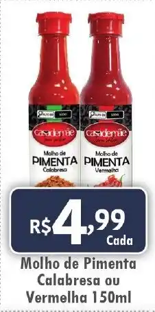 Royal Supermercados Molho de Pimenta Calabresa ou Vermelha oferta