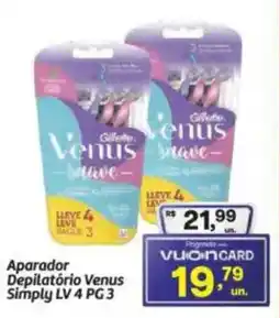Fort Atacadista Aparador Depilatório Venus Simply oferta
