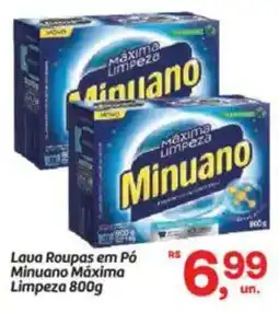 Fort Atacadista Lava Roupas em Pó Minuano Máxima Limpeza oferta