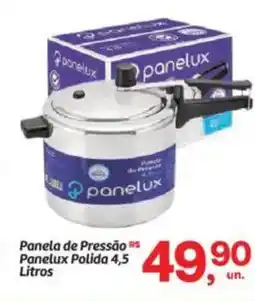 Fort Atacadista Panela de Pressão Panelux Polida oferta