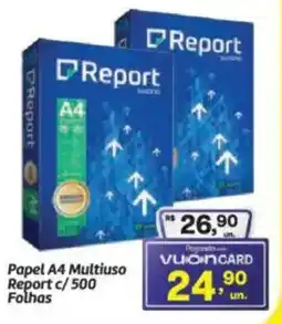 Fort Atacadista Papel A4 Multiuso Report oferta