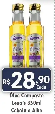 Royal Supermercados Óleo Composto Lena's Cebola e Alho oferta