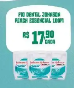 Bahamas Supermercados Fio dental johnson reach essencial 100m oferta