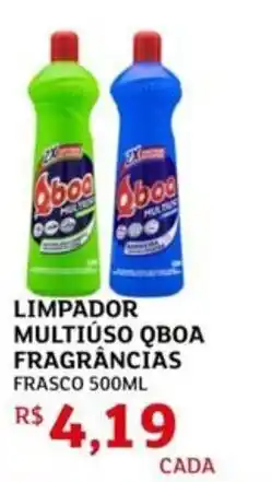 Assaí Atacadista Limpador multiuso qboa fragrâncias frasco oferta