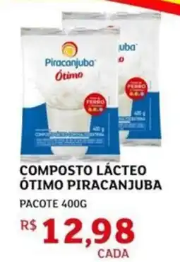 Assaí Atacadista Composto lácteo ótimo piracanjuba oferta