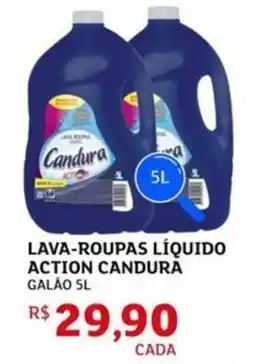 Assaí Atacadista Lava-roupas líquido action candura galão oferta