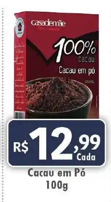 Royal Supermercados Cacau em pó oferta