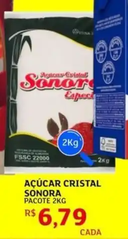 Assaí Atacadista Açúcar cristal sonora oferta