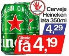 Supermercados Gricki Cerveja Heineken lata 350ml oferta