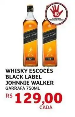 Assaí Atacadista Whisky escocês black label johnnie walker oferta
