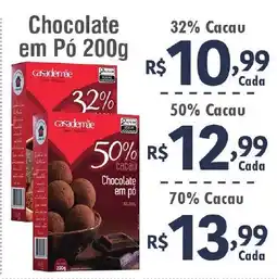 Royal Supermercados Chocolate em Pó 32% Cacau oferta
