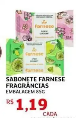Assaí Atacadista Sabonete farnese fragrâncias embalagem oferta