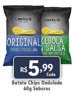 Royal Supermercados Batata Chips Ondulada sabores oferta