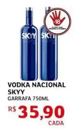 Assaí Atacadista Vodka nacional skyy oferta