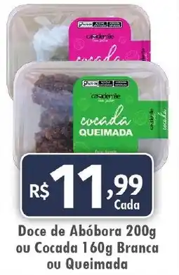 Royal Supermercados Doce de Abóbora ou Cocada Branca ou Queimada oferta
