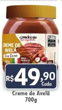 Royal Supermercados Creme de Avelã oferta