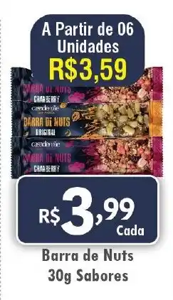 Royal Supermercados Barra de Nuts Sabores oferta