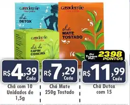 Royal Supermercados casademãe cha Chá Mate Tostado oferta