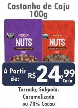 Royal Supermercados Castanha de Caju oferta