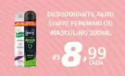 Bahamas Supermercados Desodorante aero suave feminino qu masculino oferta