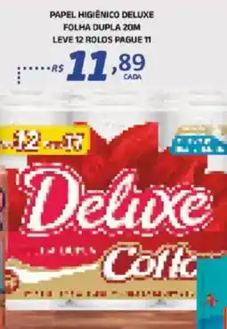 Bahamas Supermercados Papel higiênico deluxe folha dupla 20m oferta