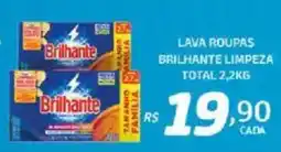 Bahamas Supermercados Lava roupas brilhante limpeza total oferta