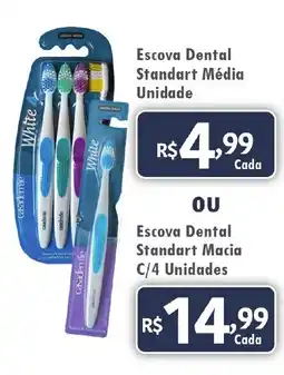 Royal Supermercados Escova Dental Standart Média Unidade oferta