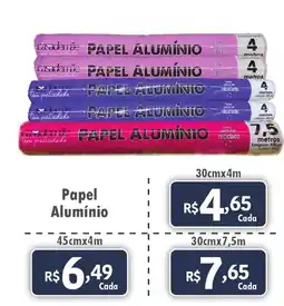 Royal Supermercados Papel Alumínio oferta