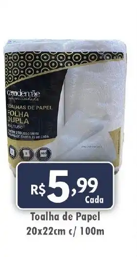 Royal Supermercados Toalha de Papel oferta