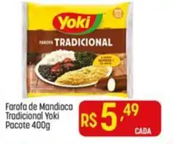 Muffato Farofa de Mandioca tradicinal Yoki oferta