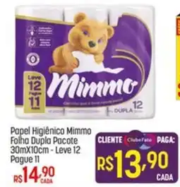 Muffato Papel Higiênico Mimmo Folha Dupla Pacote oferta
