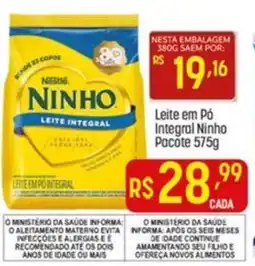 Muffato Leite em Pó Integral Ninho Pacote oferta