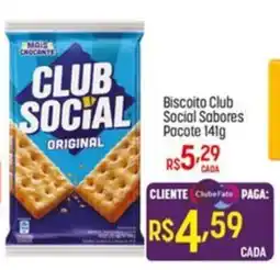 Muffato Biscoito Club Social Sabores Pacote oferta