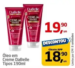 Tenda Atacado Óleo em Creme DaBelle Tipos oferta