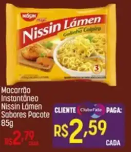 Muffato Macarrão Instantâneo Nissin Lámen oferta