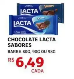 Assaí Atacadista Chocolate lacta sabores oferta