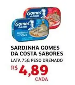 Assaí Atacadista Sardinha gomes da costa sabores oferta