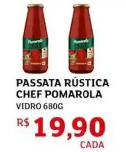 Assaí Atacadista Passata rústica chef pomarola vidro oferta