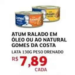 Assaí Atacadista Atum ralado em óleo ou ao natural gomes da costa oferta